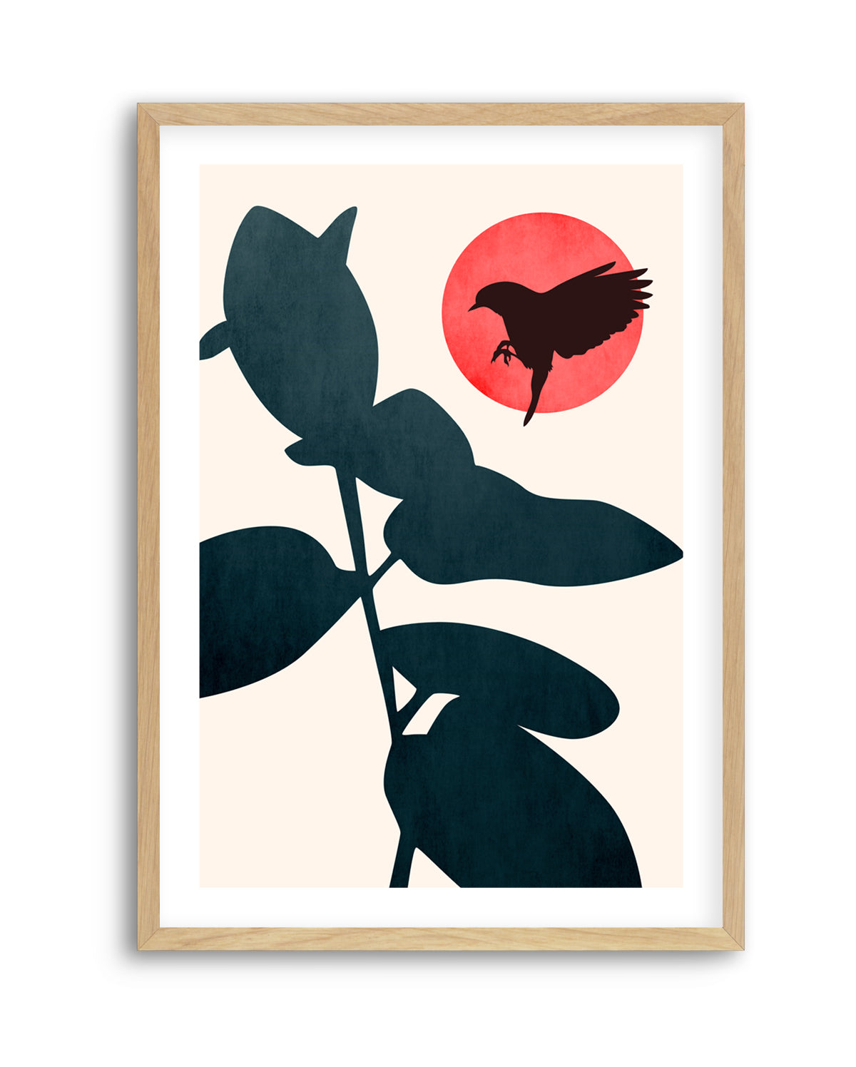 Japanese Bird by Kubistika | Art Print