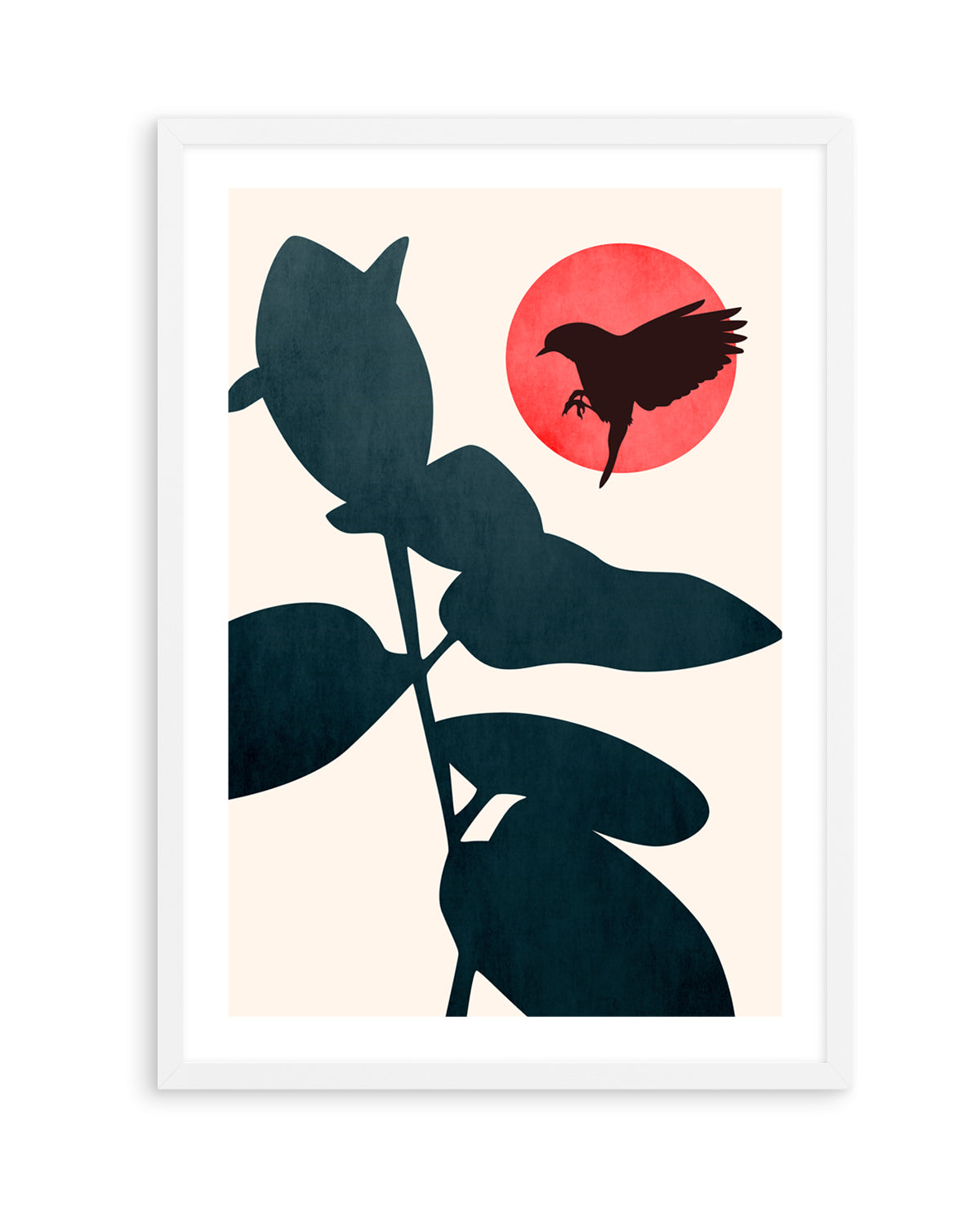 Japanese Bird by Kubistika | Art Print