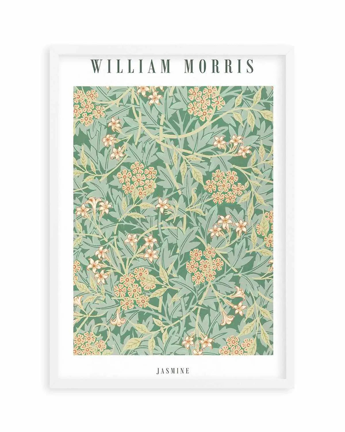 Jasmine I by William Morris Art Print from Olive et Oriel where you can shop wallpaper and artworks online