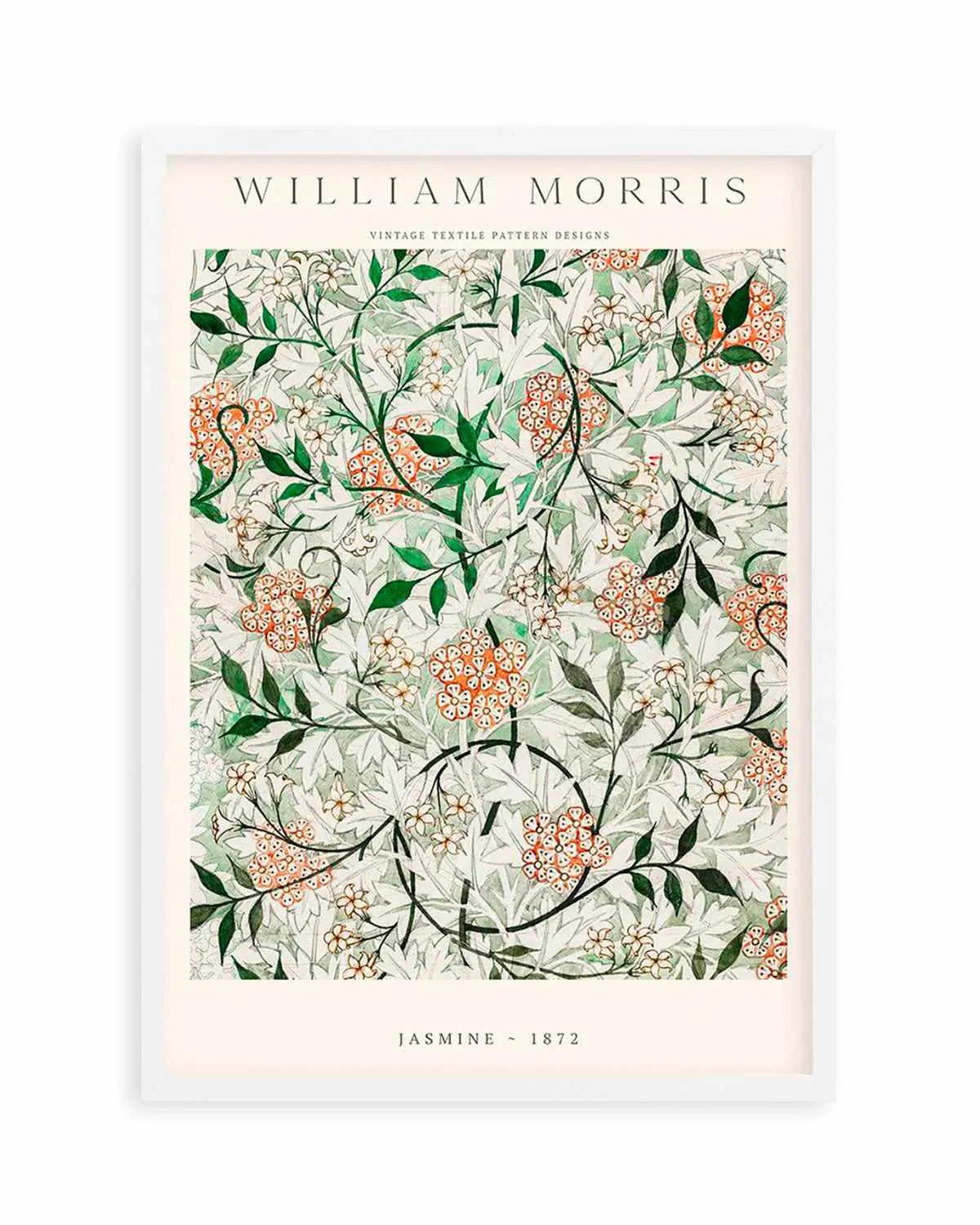 Jasmine II by William Morris Art Print from Olive et Oriel where you can shop wallpaper and artworks online