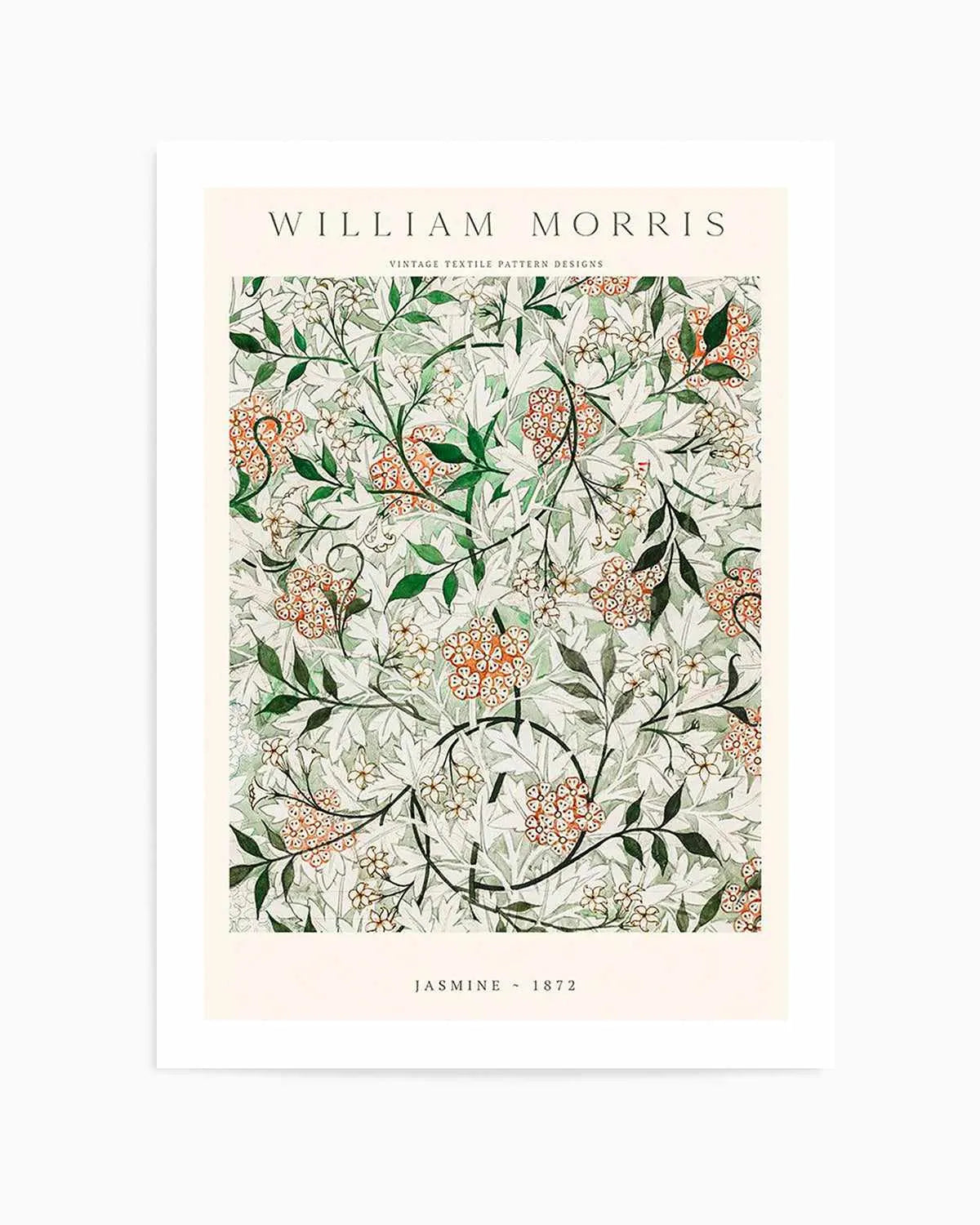 Jasmine II by William Morris Art Print from Olive et Oriel where you can shop wallpaper and artworks online