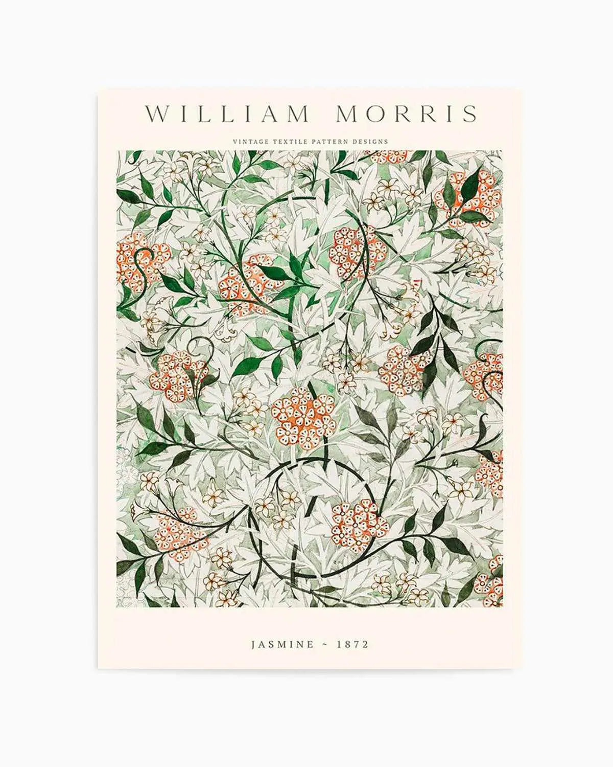 Jasmine II by William Morris Art Print from Olive et Oriel where you can shop wallpaper and artworks online