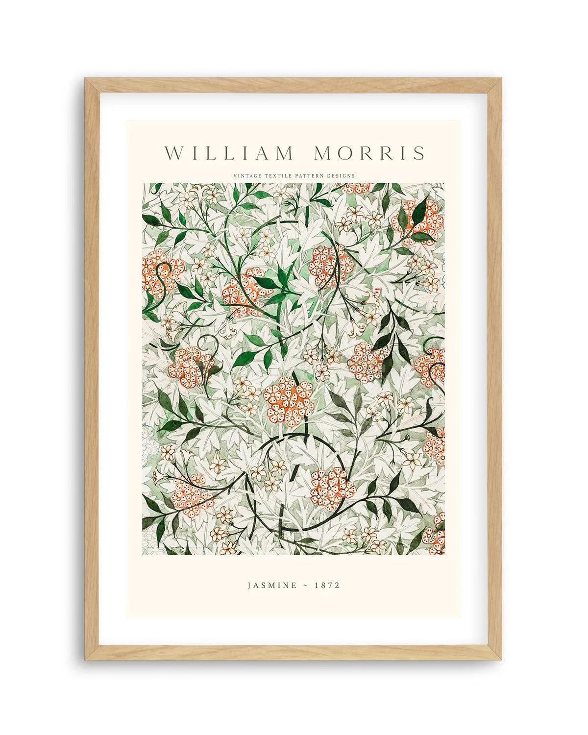 Jasmine II by William Morris Art Print from Olive et Oriel where you can shop wallpaper and artworks online