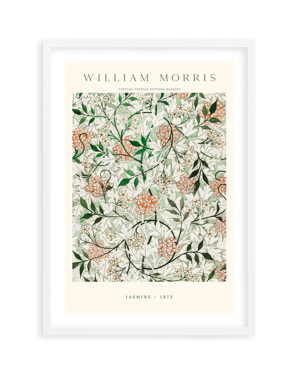 Jasmine II by William Morris Art Print from Olive et Oriel where you can shop wallpaper and artworks online