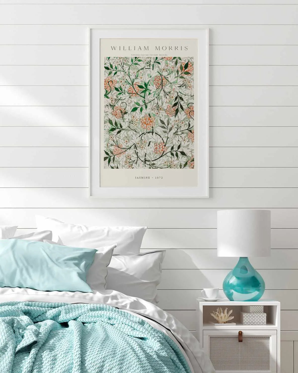 Jasmine II by William Morris Art Print from Olive et Oriel where you can shop wallpaper and artworks online