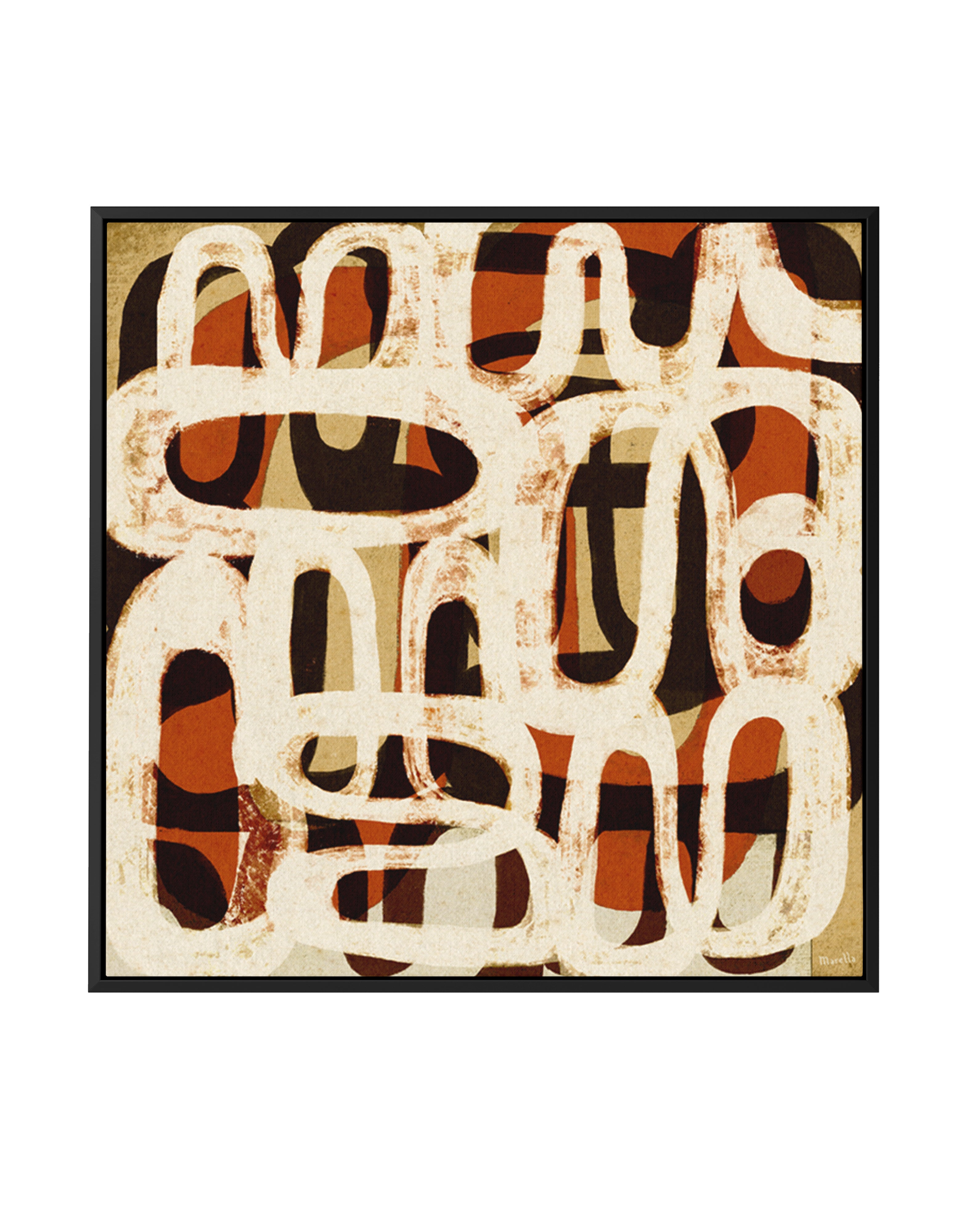 Jazz 1 by Marco Marella | Framed Canvas Art Print