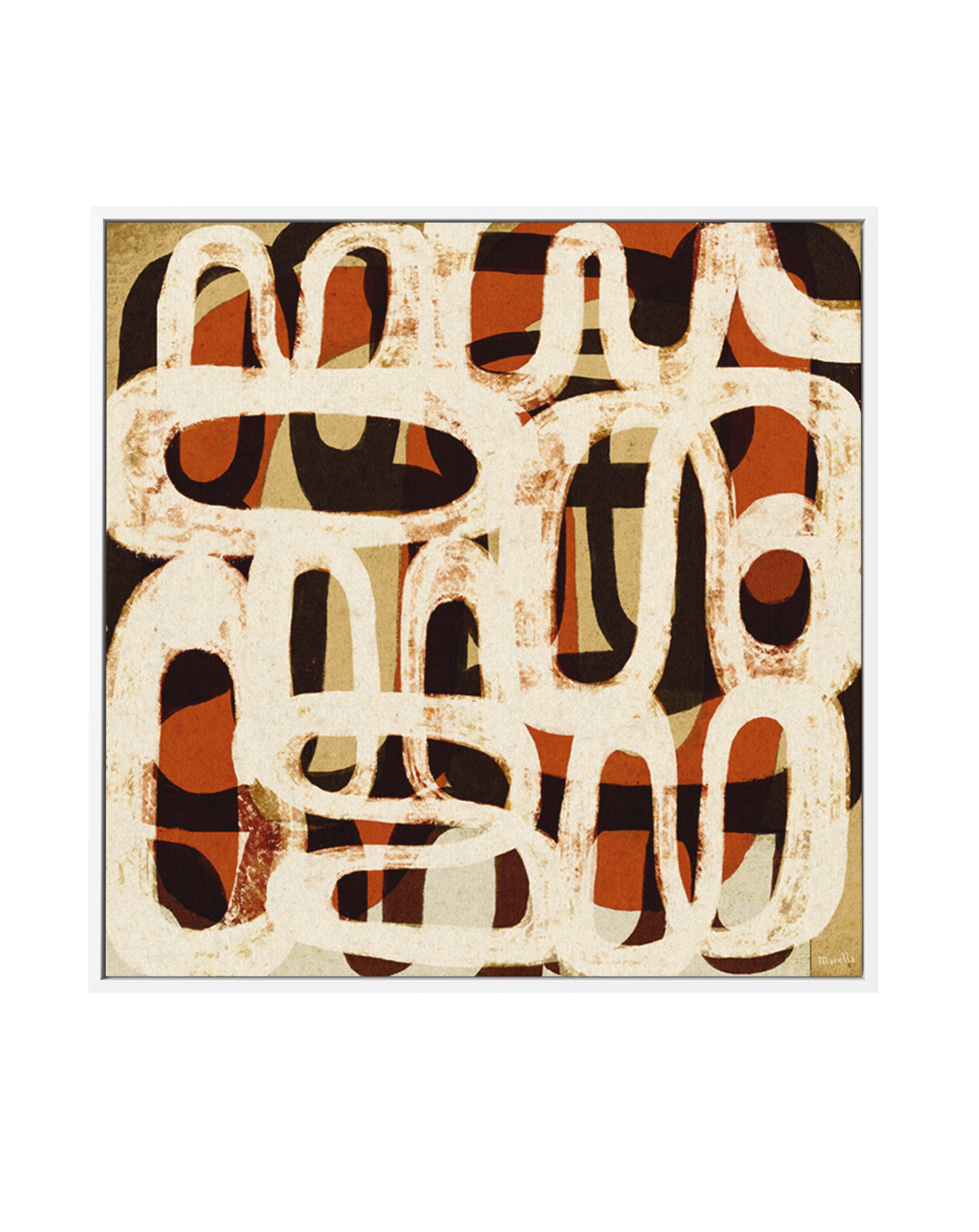Jazz 1 by Marco Marella | Framed Canvas Art Print
