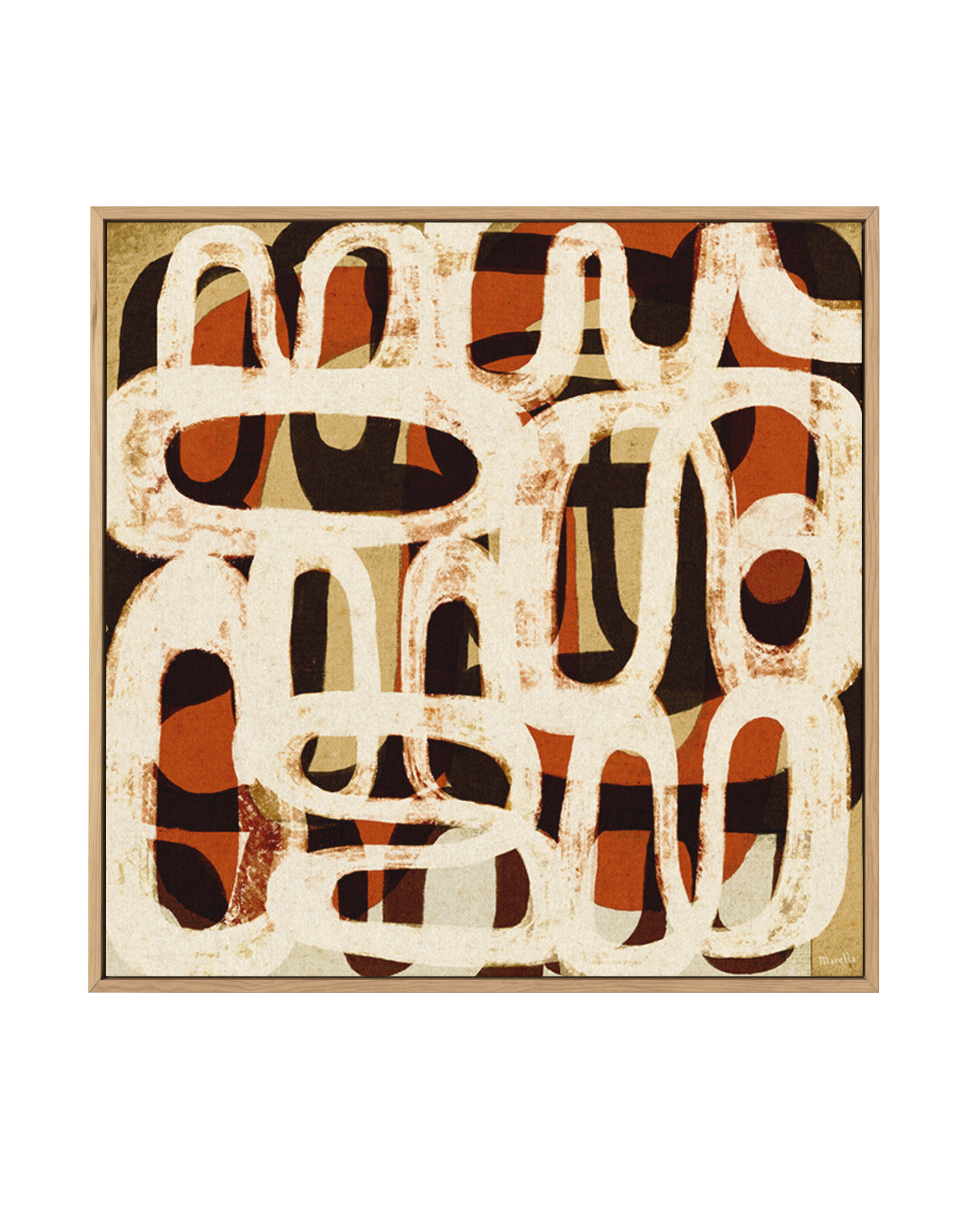 Jazz 1 by Marco Marella | Framed Canvas Art Print