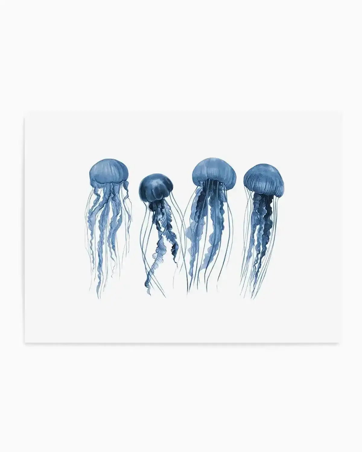 Jellyfish | LS Art Print from Olive et Oriel where you can shop wallpaper and artworks online