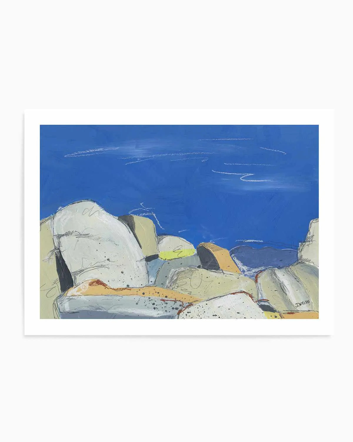 Joshua Tree Boulders by Jan Weiss Art Print from Olive et Oriel where you can shop wallpaper and artworks online