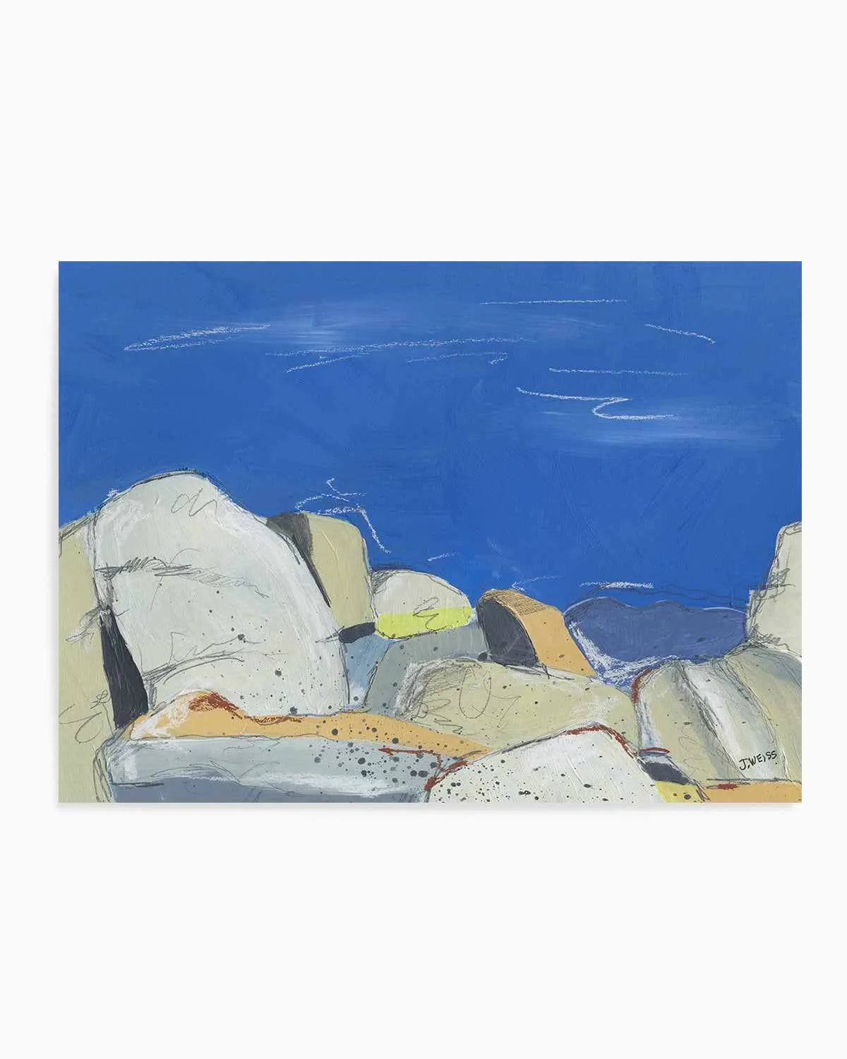 Joshua Tree Boulders by Jan Weiss Art Print from Olive et Oriel where you can shop wallpaper and artworks online