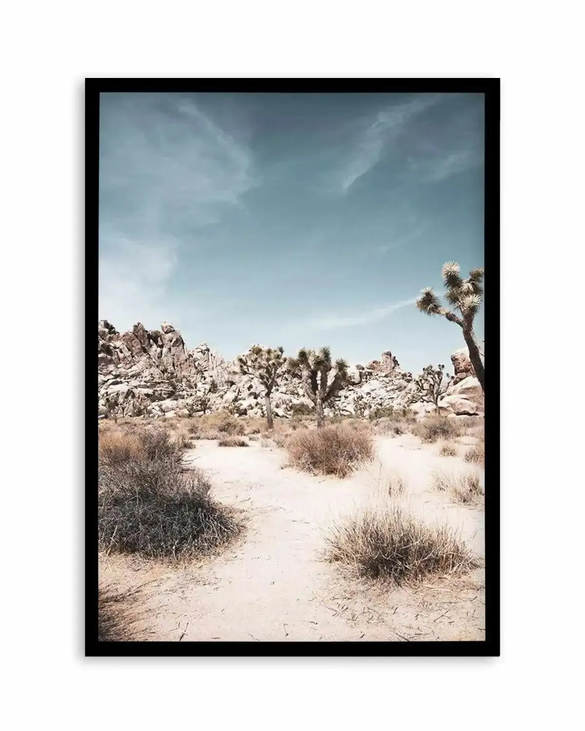 Joshua Tree I | Soft Art Print from Olive et Oriel where you can shop wallpaper and artworks online