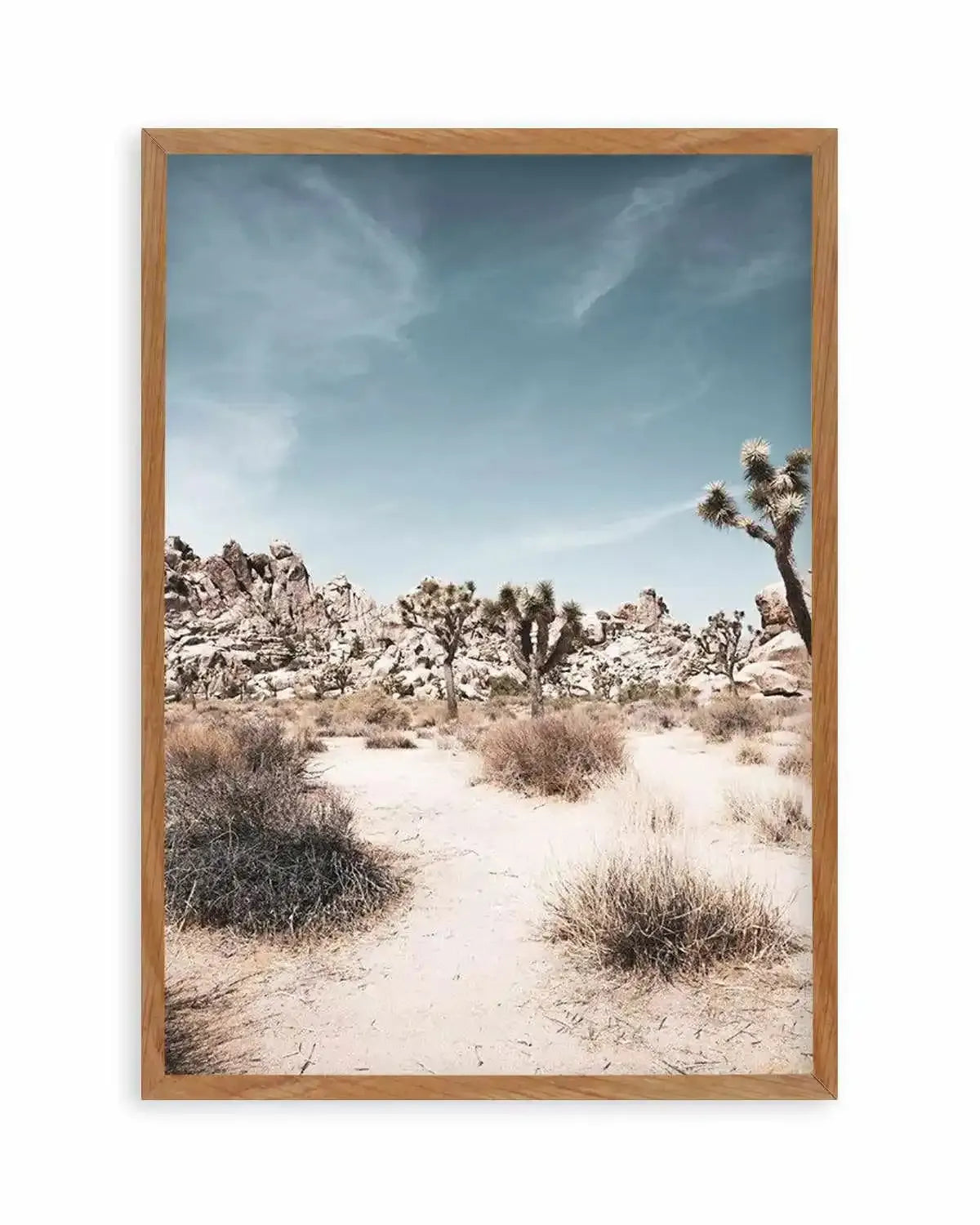 Joshua Tree I | Soft Art Print from Olive et Oriel where you can shop wallpaper and artworks online