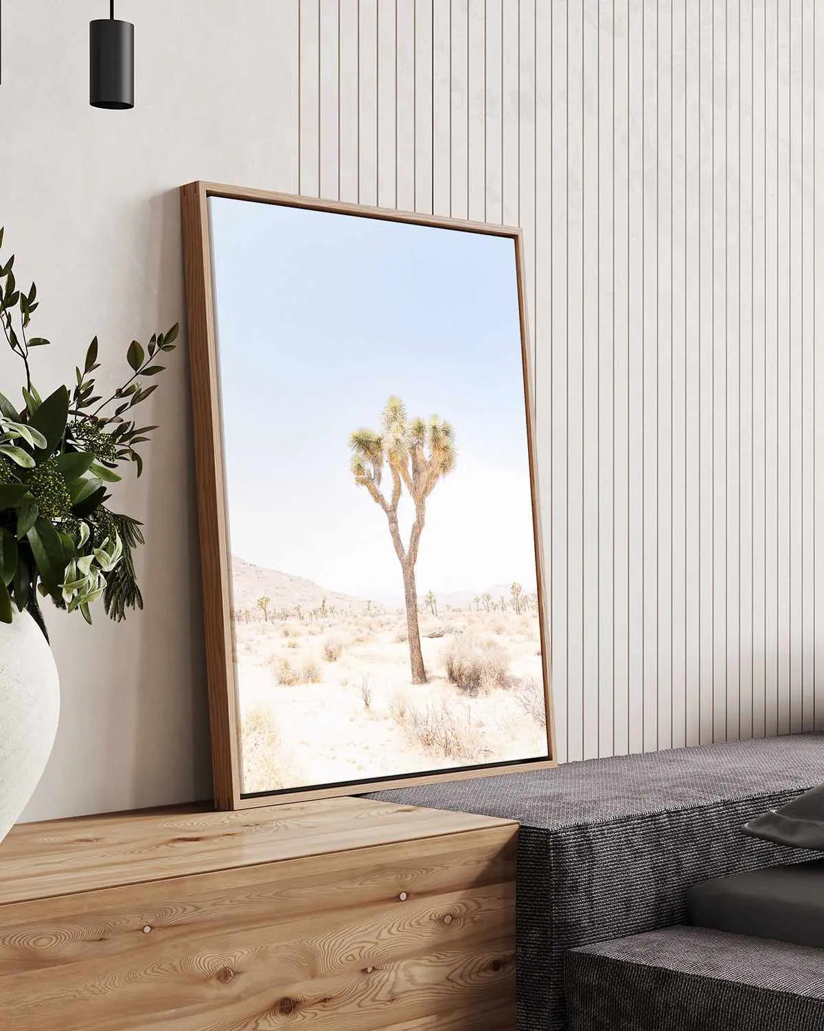 Joshua Tree I | Framed Canvas Art Print from Olive et Oriel where you can shop wallpaper and artworks online