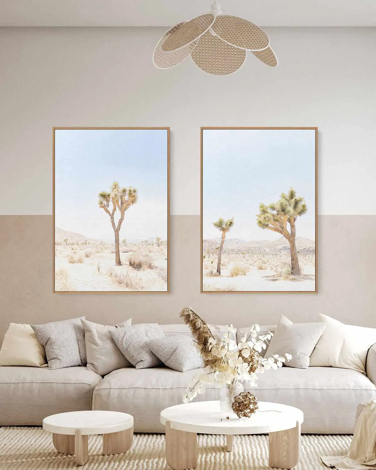 Joshua Tree I | Framed Canvas Art Print from Olive et Oriel where you can shop wallpaper and artworks online