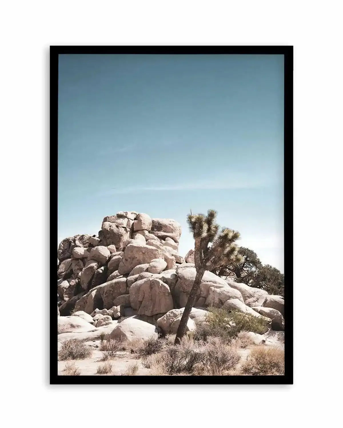 Joshua Tree II | Soft Art Print from Olive et Oriel where you can shop wallpaper and artworks online