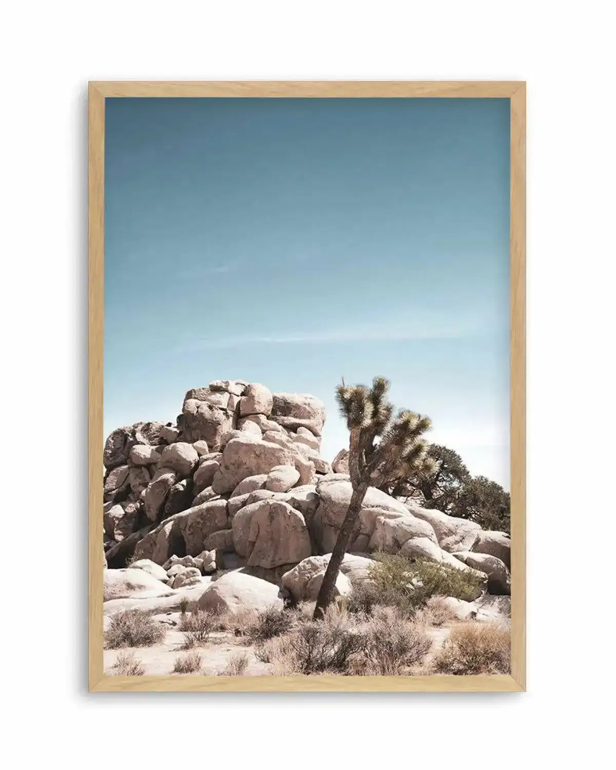 Joshua Tree II | Soft Art Print from Olive et Oriel where you can shop wallpaper and artworks online