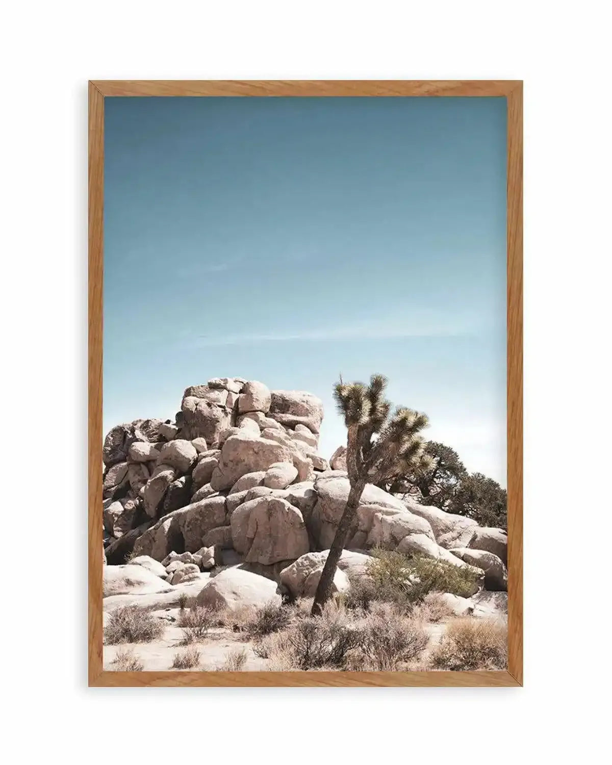 Joshua Tree II | Soft Art Print from Olive et Oriel where you can shop wallpaper and artworks online