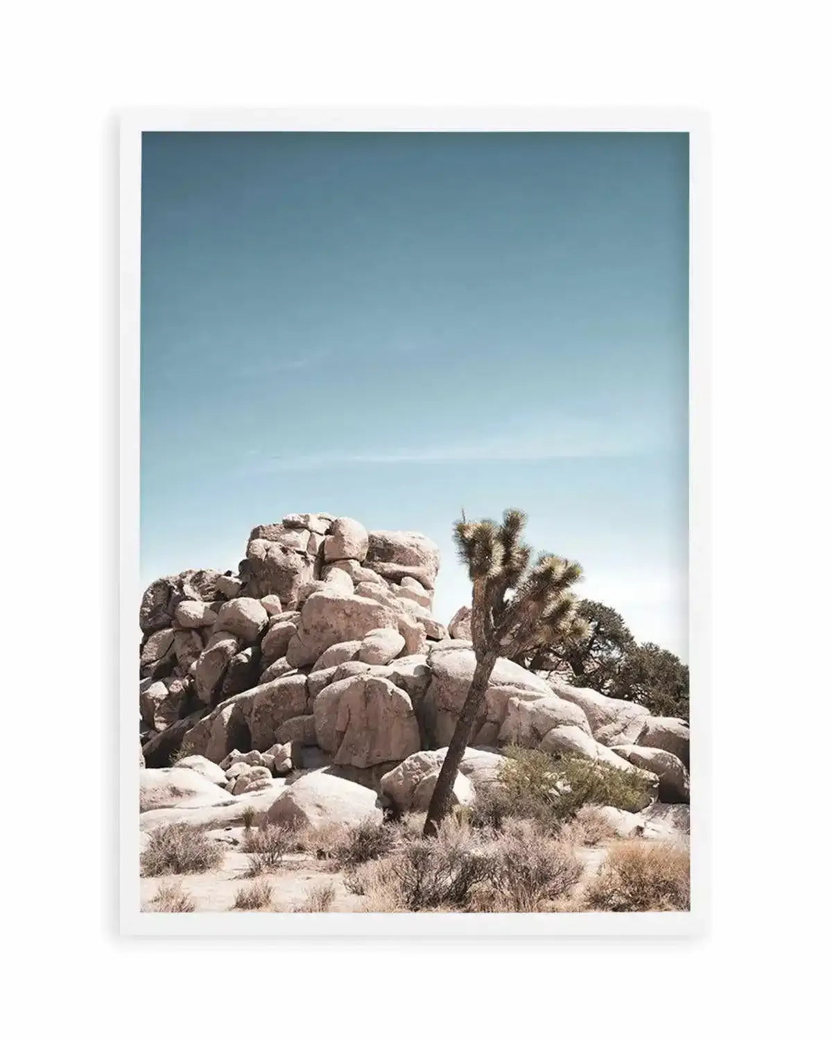 Joshua Tree II | Soft Art Print from Olive et Oriel where you can shop wallpaper and artworks online