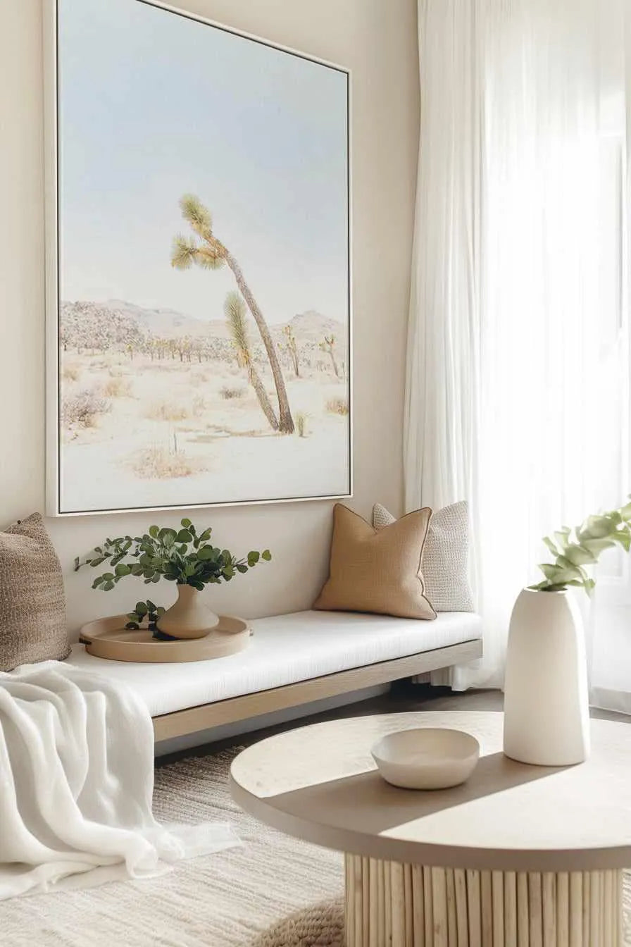 Joshua Tree III | Framed Canvas Art Print from Olive et Oriel where you can shop wallpaper and artworks online