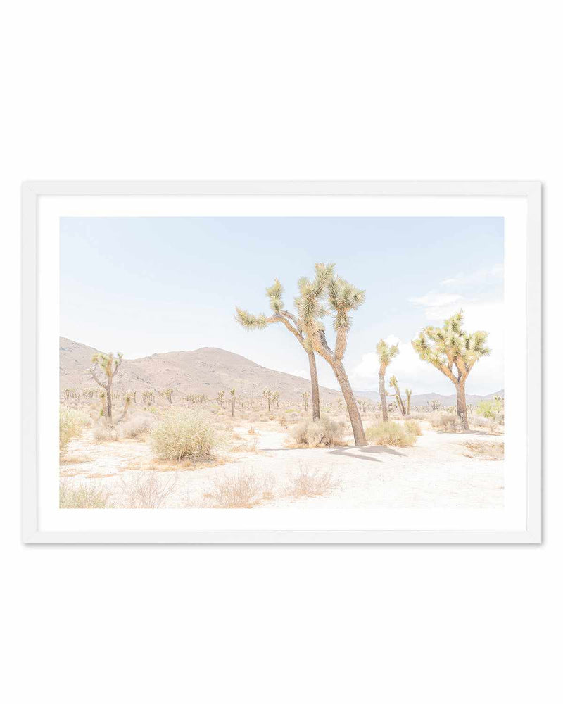 Joshua Tree Into the Desert I Art Print