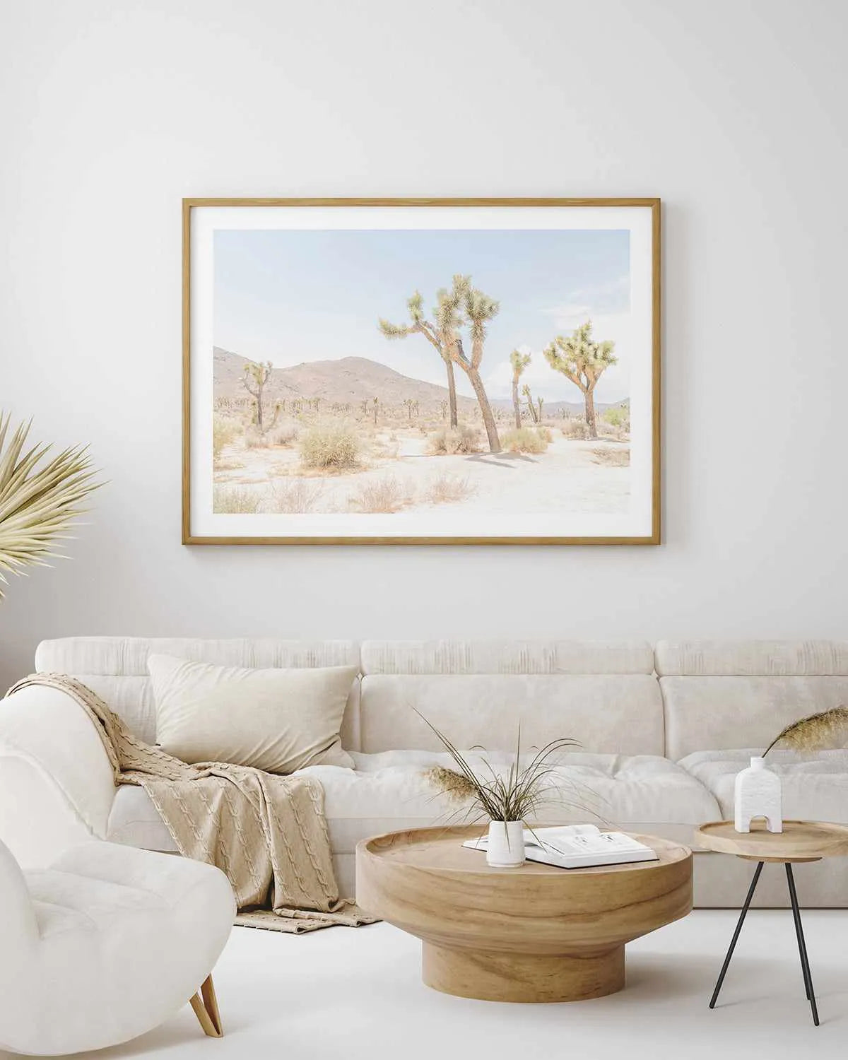 Joshua Tree Into the Desert I Art Print from Olive et Oriel where you can shop wallpaper and artworks online