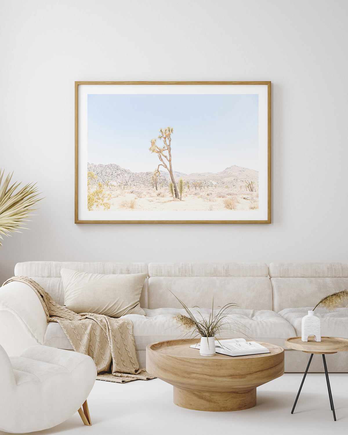 Joshua Tree Into the Desert II Art Print