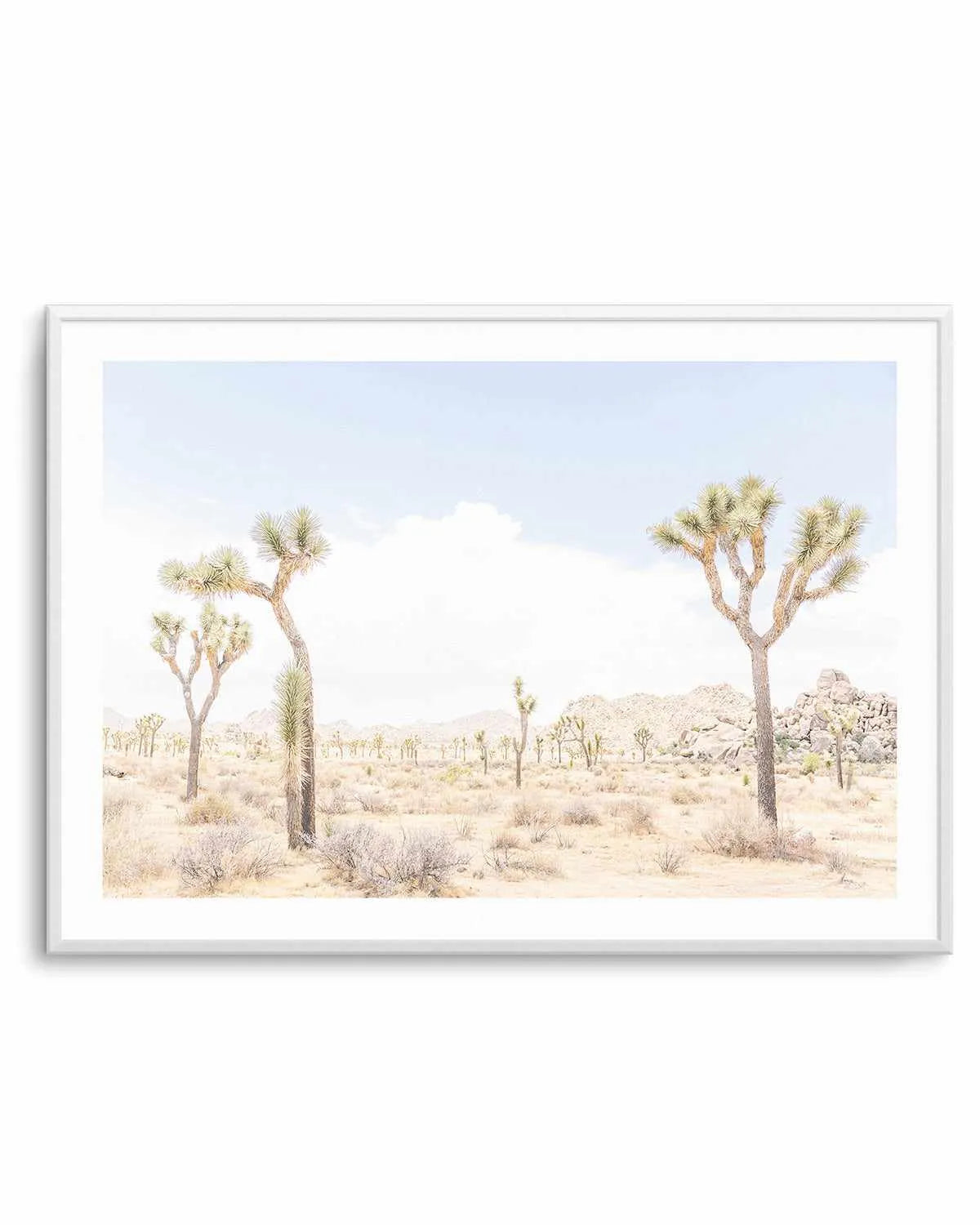 Joshua Tree Into the Desert III Art Print from Olive et Oriel where you can shop wallpaper and artworks online