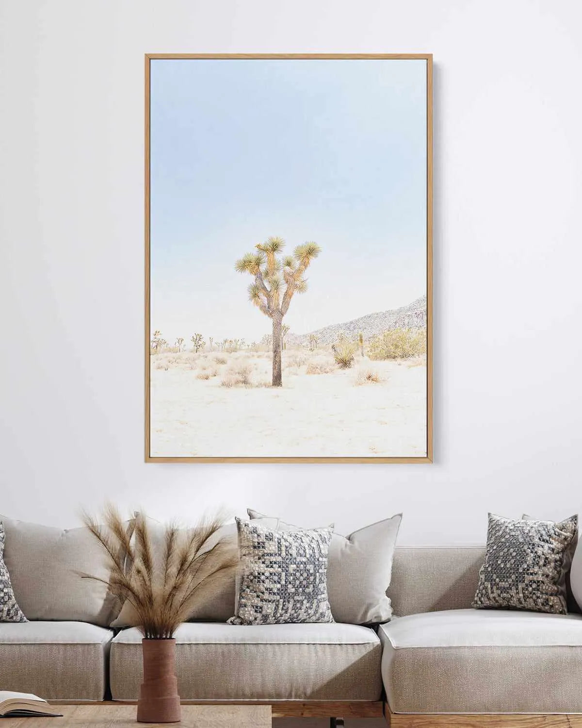 Joshua Tree VI | Framed Canvas Art Print from Olive et Oriel where you can shop wallpaper and artworks online