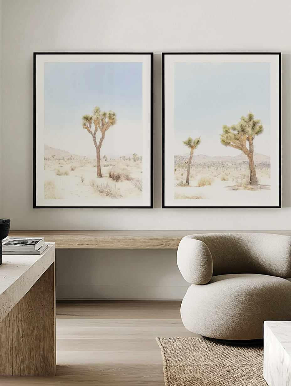 Joshua Tree I & II Art Print Set of 2 | Matching Wall Art from Olive et Oriel where you can shop wallpaper and artworks online