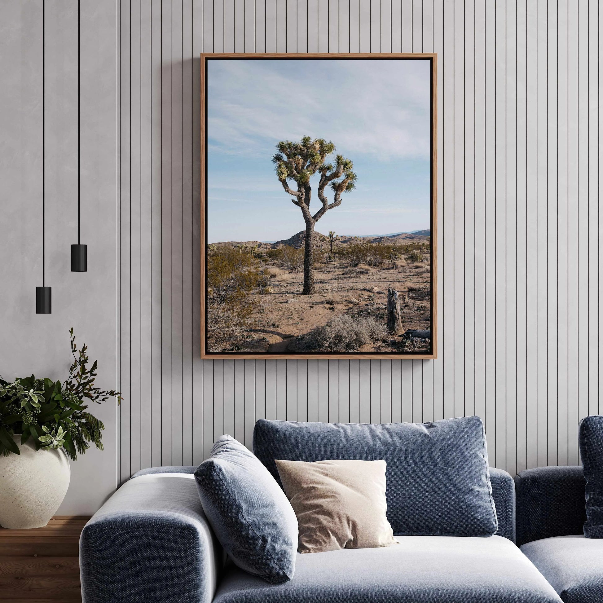 Joshua Tree PT by Kalen X | Framed Canvas Art Print from Olive et Oriel where you can shop wallpaper and artworks online