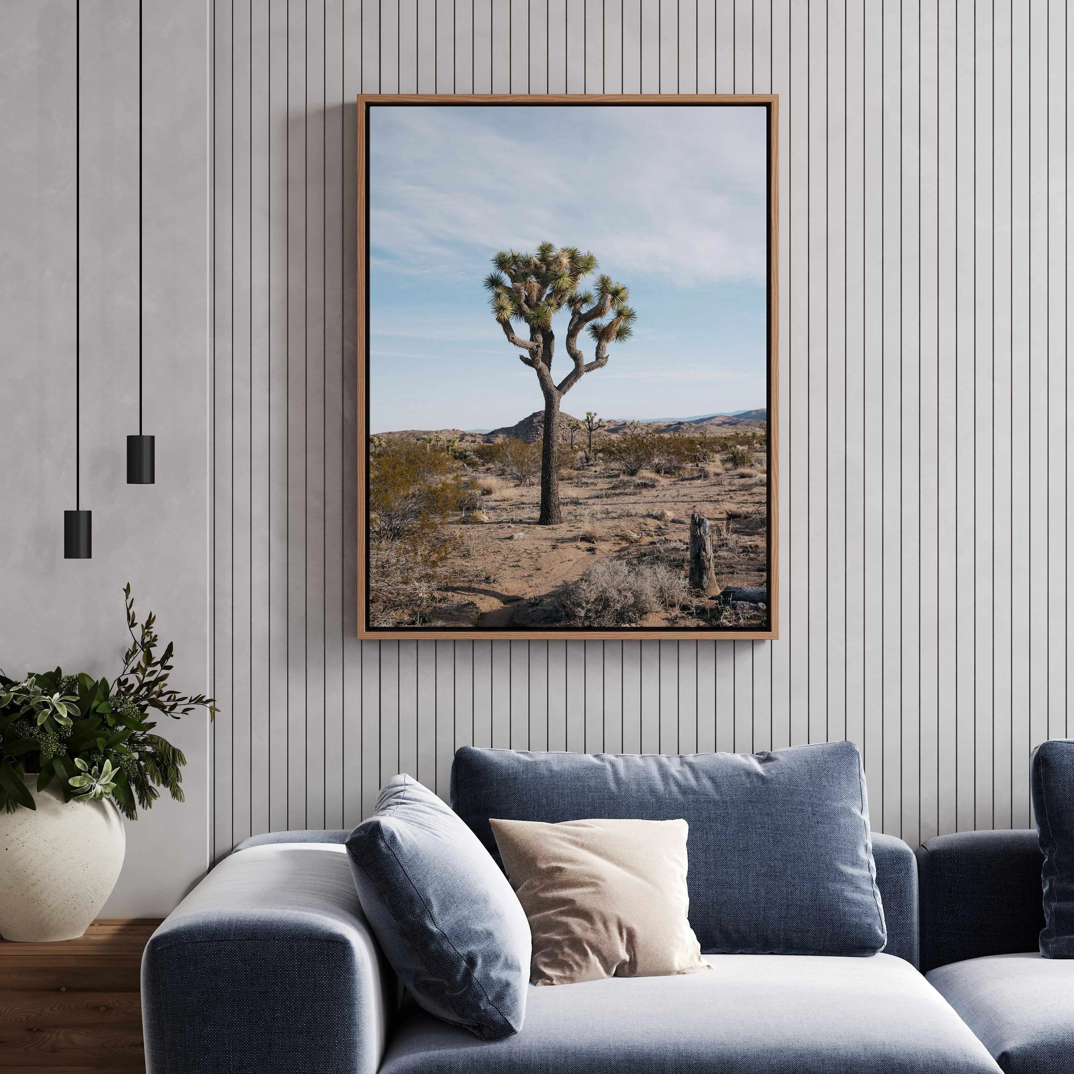 Joshua Tree PT by Kalen X | Framed Canvas Art Print from Olive et Oriel where you can shop wallpaper and artworks online