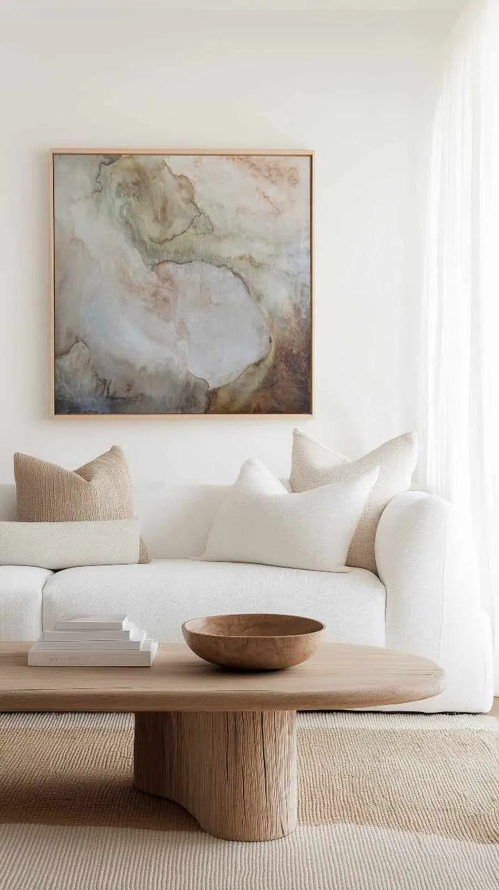 Journey Inward by Irina Ventresca | Framed Canvas Art Print from Olive et Oriel where you can shop wallpaper and artworks online