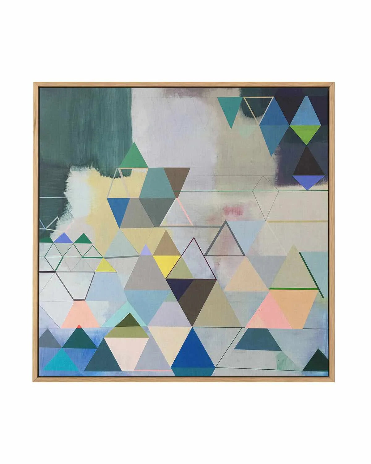 Journey Time by Naomi Taitz Duffy | Framed Canvas Art Print from Olive et Oriel where you can shop wallpaper and artworks online