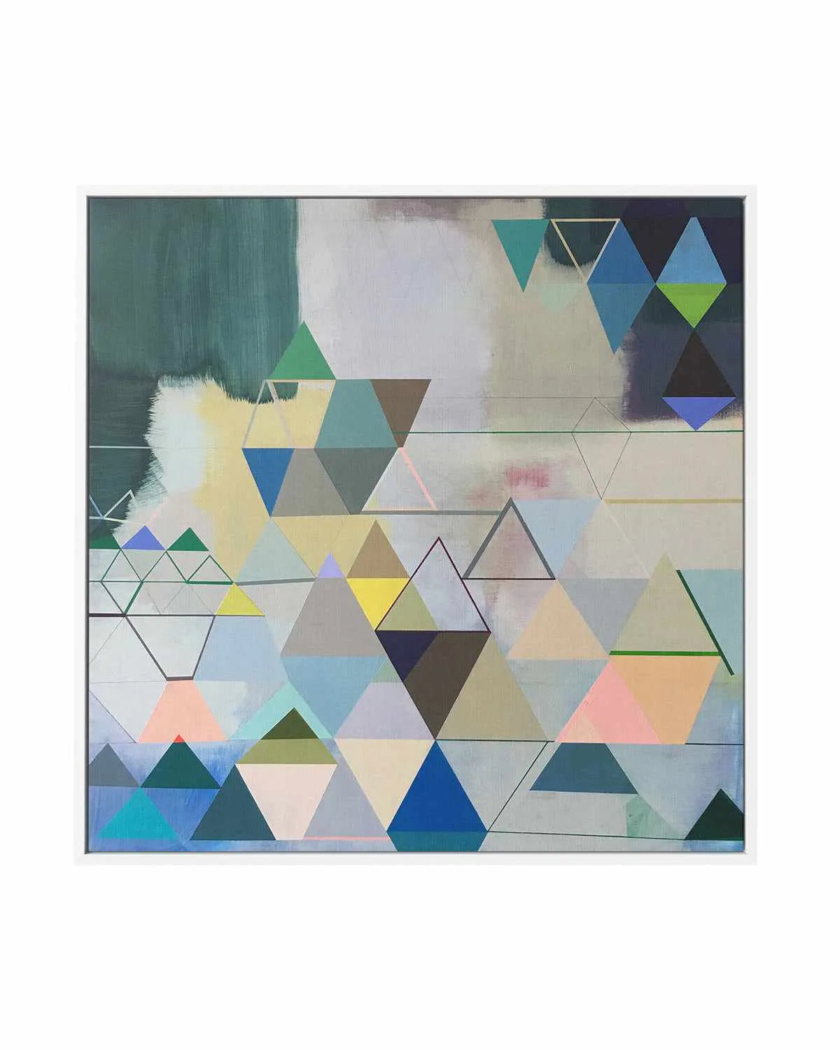 Journey Time by Naomi Taitz Duffy | Framed Canvas Art Print from Olive et Oriel where you can shop wallpaper and artworks online