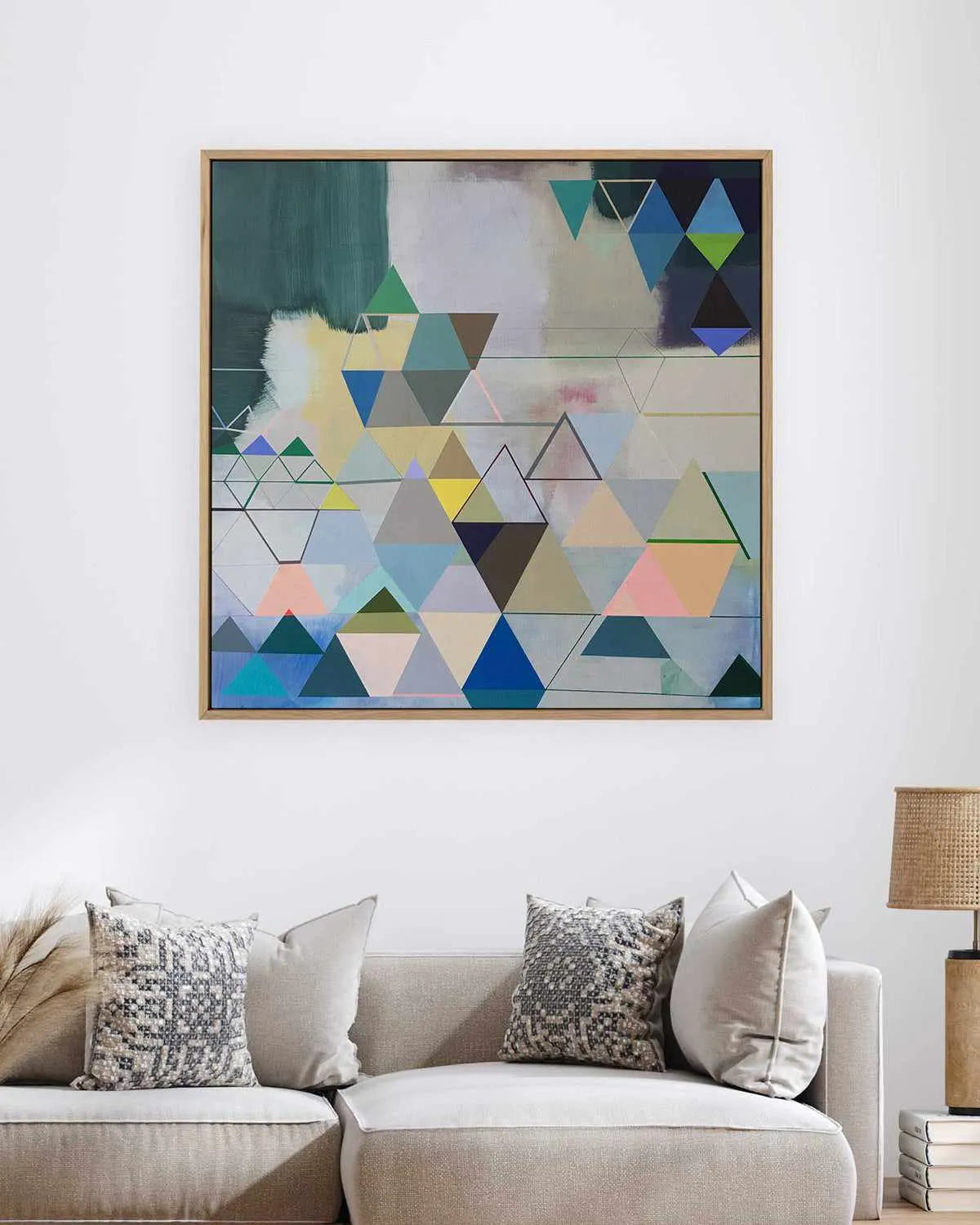 Journey Time by Naomi Taitz Duffy | Framed Canvas Art Print from Olive et Oriel where you can shop wallpaper and artworks online