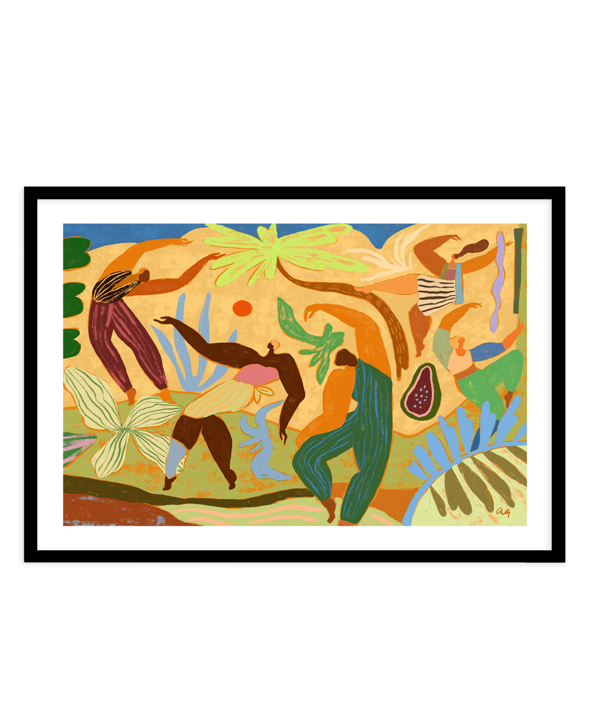 Joy In Motion by Arty Guava | Art Print