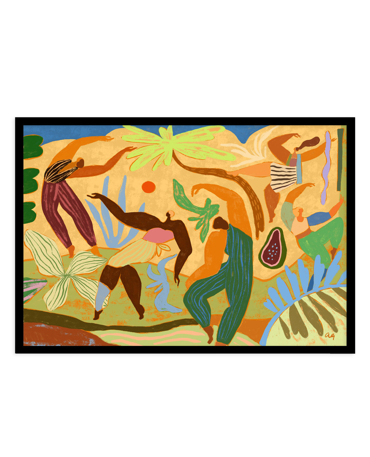 Joy In Motion by Arty Guava | Art Print