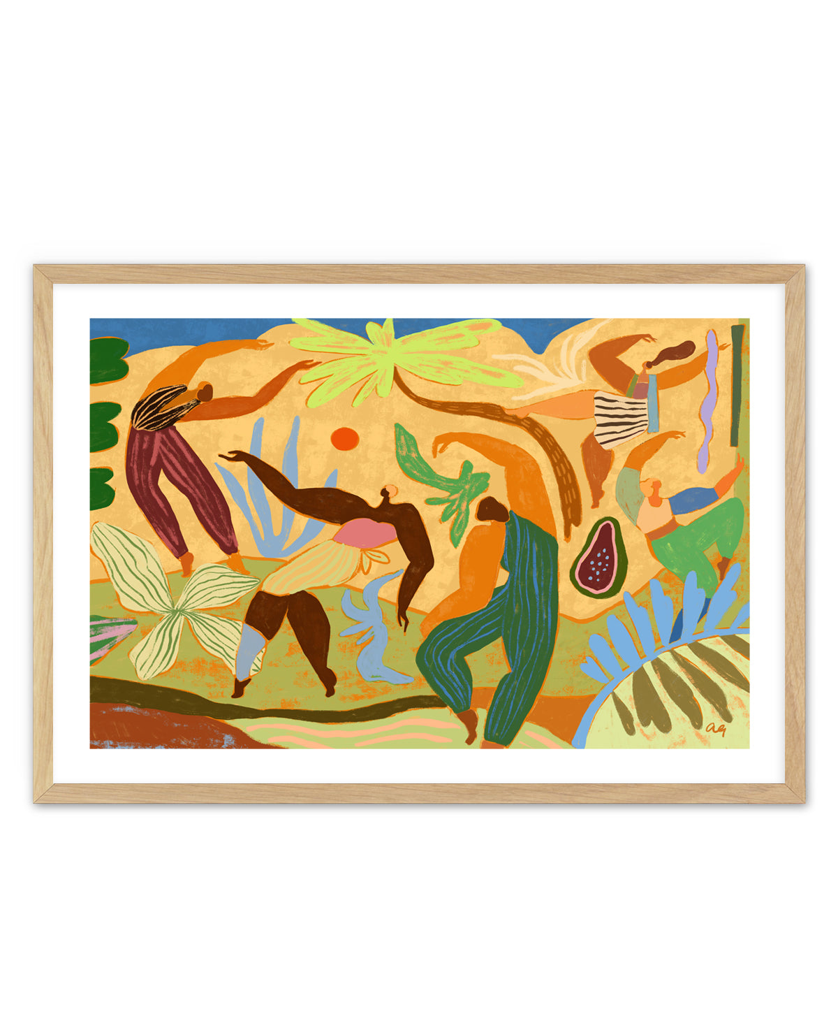 Joy In Motion by Arty Guava | Art Print