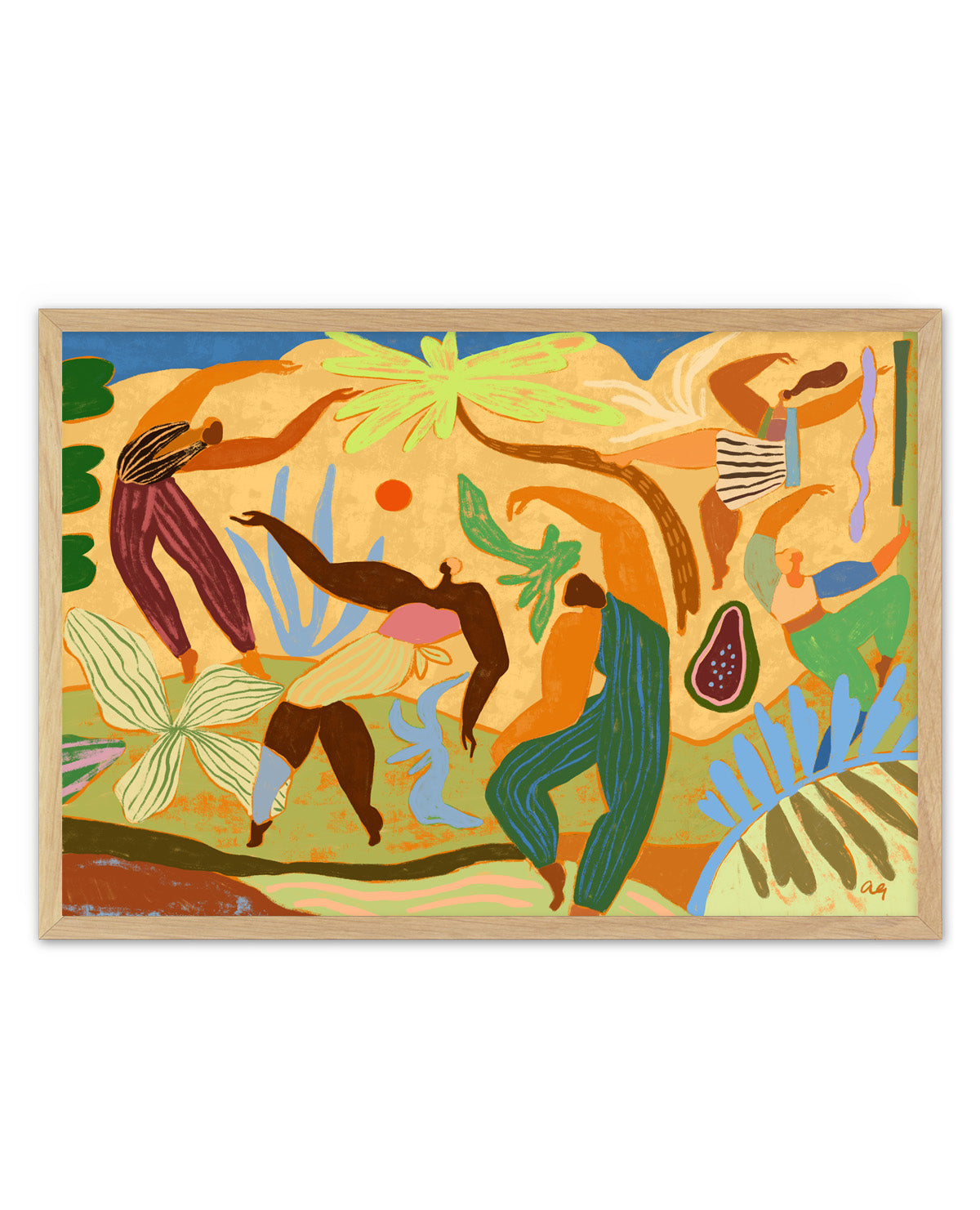Joy In Motion by Arty Guava | Art Print
