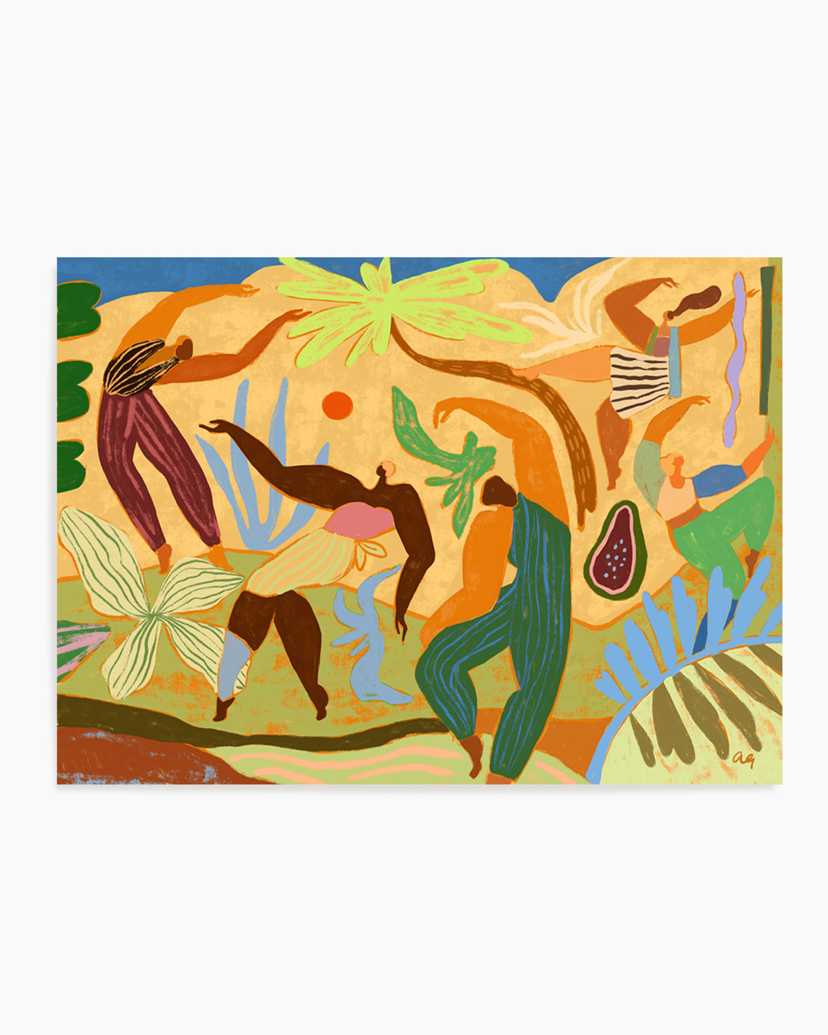 Joy In Motion by Arty Guava | Art Print