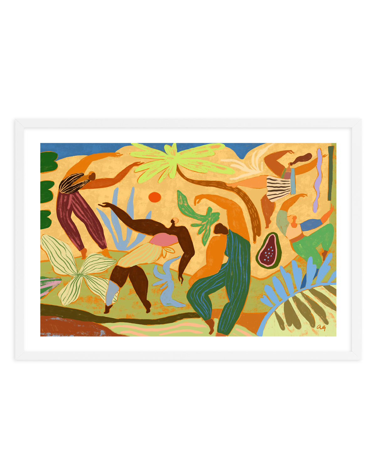 Joy In Motion by Arty Guava | Art Print