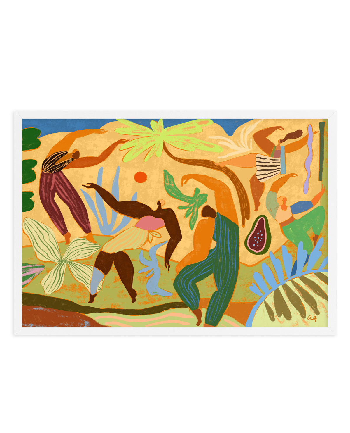 Joy In Motion by Arty Guava | Art Print