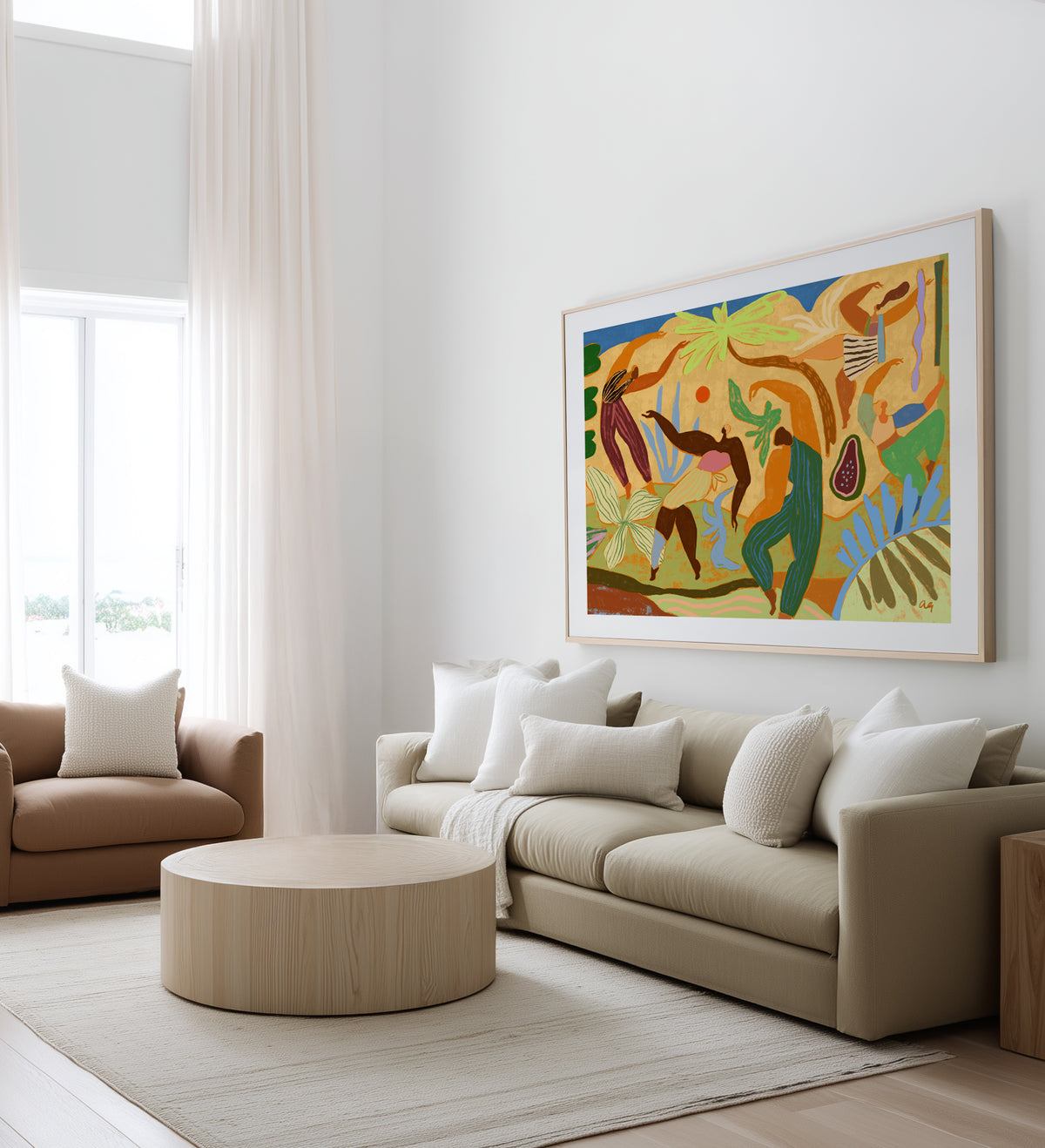 Joy In Motion by Arty Guava | Art Print