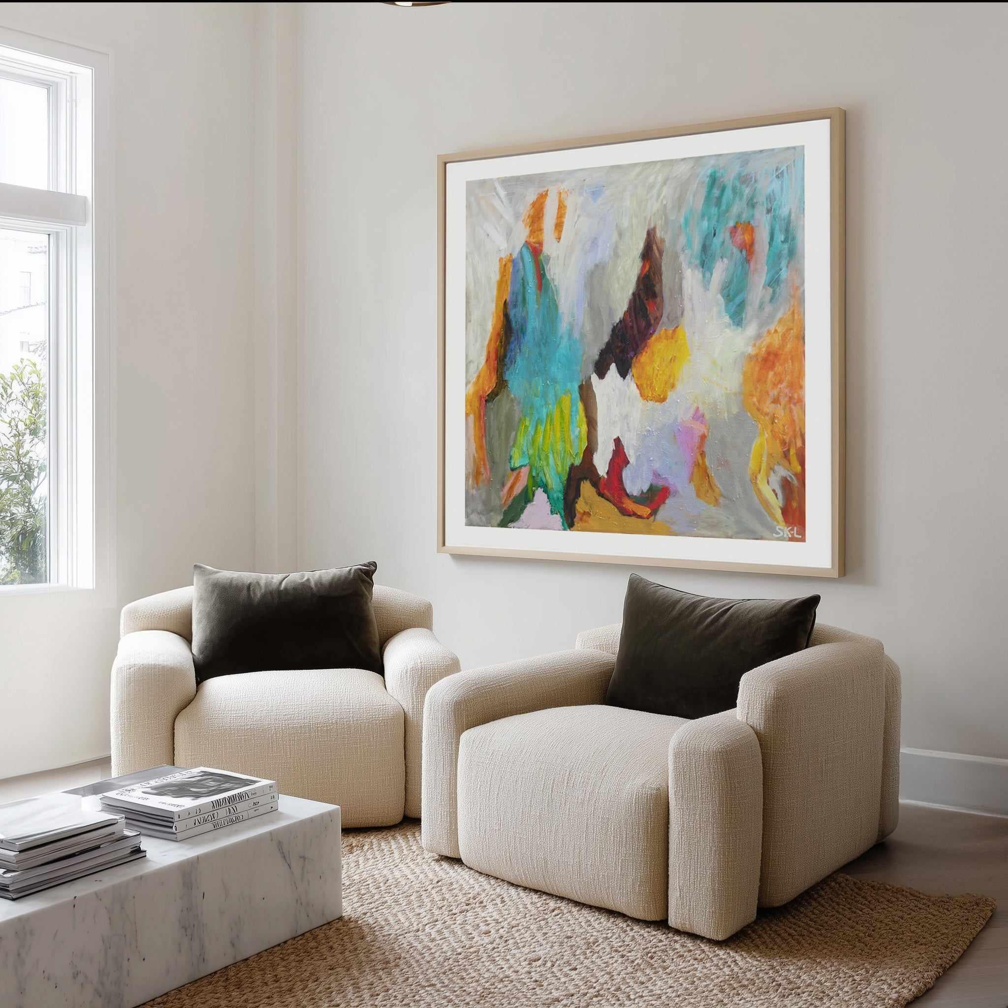 Joy by Svend Kindt-Larsen | Art Print from Olive et Oriel where you can shop wallpaper and artworks online