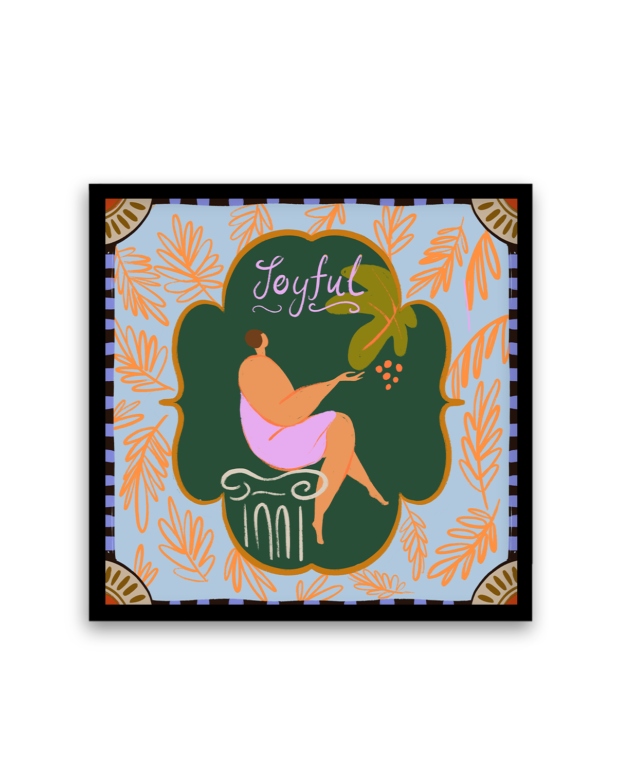 Joyful by Arty Guava | Art Print