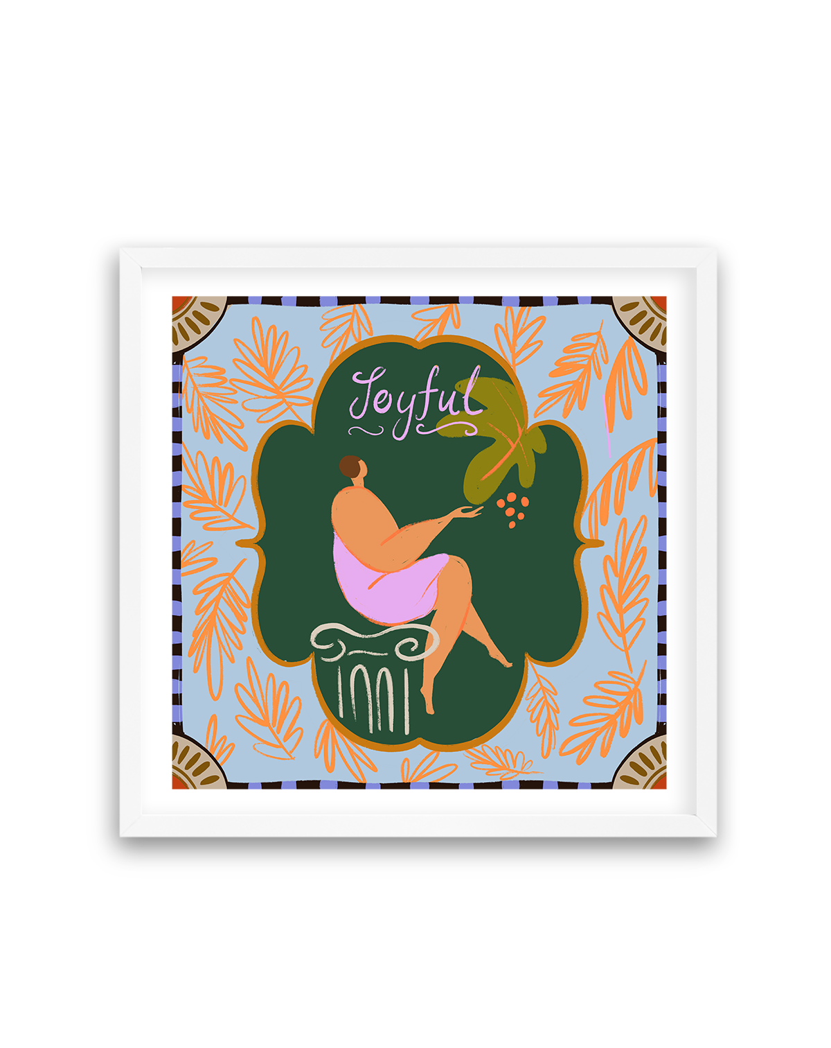 Joyful by Arty Guava | Art Print