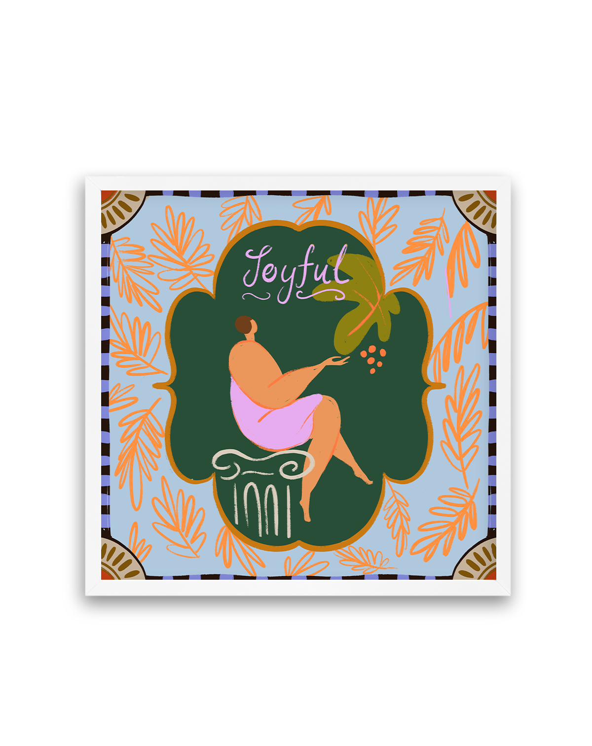 Joyful by Arty Guava | Art Print