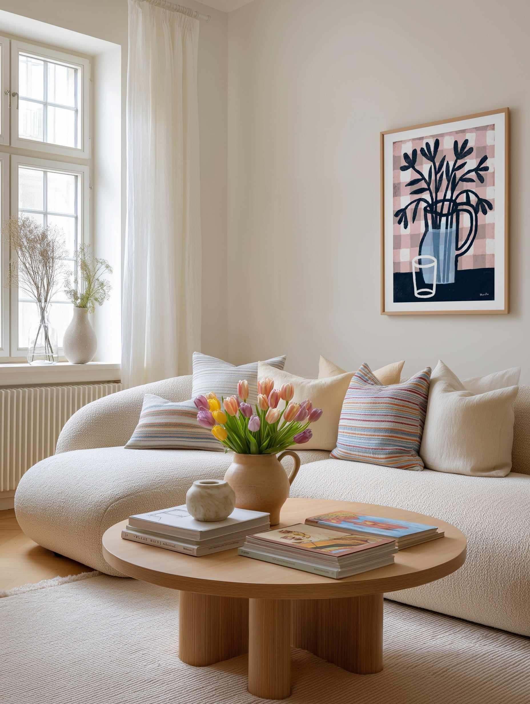 Jug and Glass by Marco Marella | Art Print from Olive et Oriel where you can shop wallpaper and artworks online