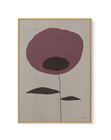 Poppy By Julita Elbe | Framed Canvas Art Print from Olive et Oriel where you can shop wallpaper and artworks online